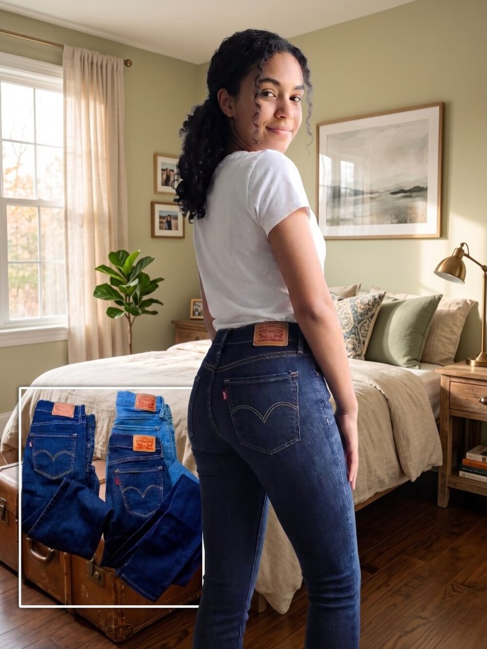 Lot of 3 Levi's Women's Super Skinny Jeans Size 28 (720 High Rise & 710 Super Sk